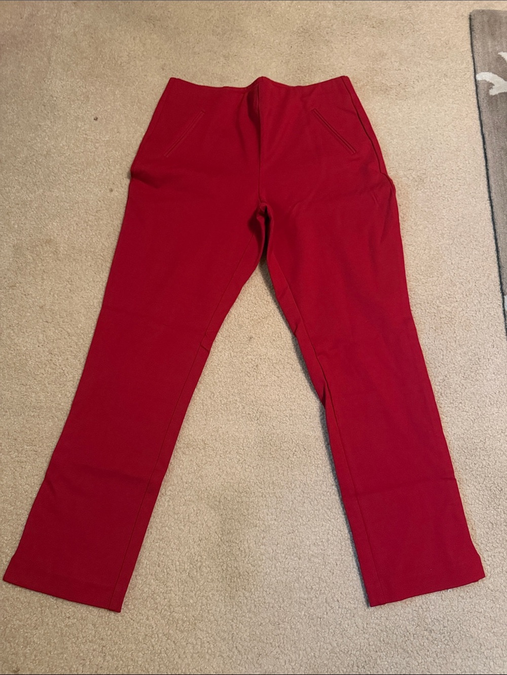 Chico's Bold Red Knit Top